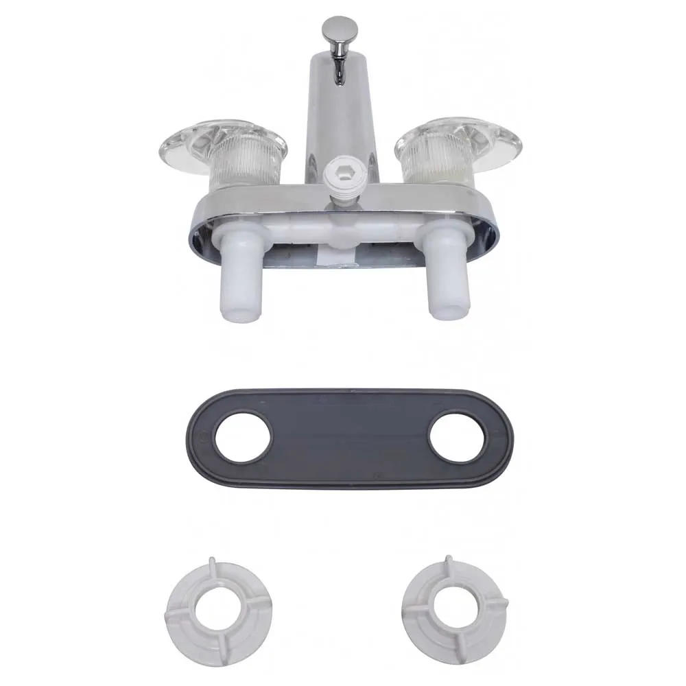 Valterra Catalina Tub Diverter Wasserhahn, Clear / chrome, One Size Valterra Catalina Tub Diverter Wasserhahn, Clear / chrome, One Size