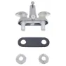 Valterra Catalina Tub Diverter Wasserhahn, Clear / chrome, One Size