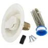 Valterra Eingebauter Wassereinlass, Colonial white, 12.7mm