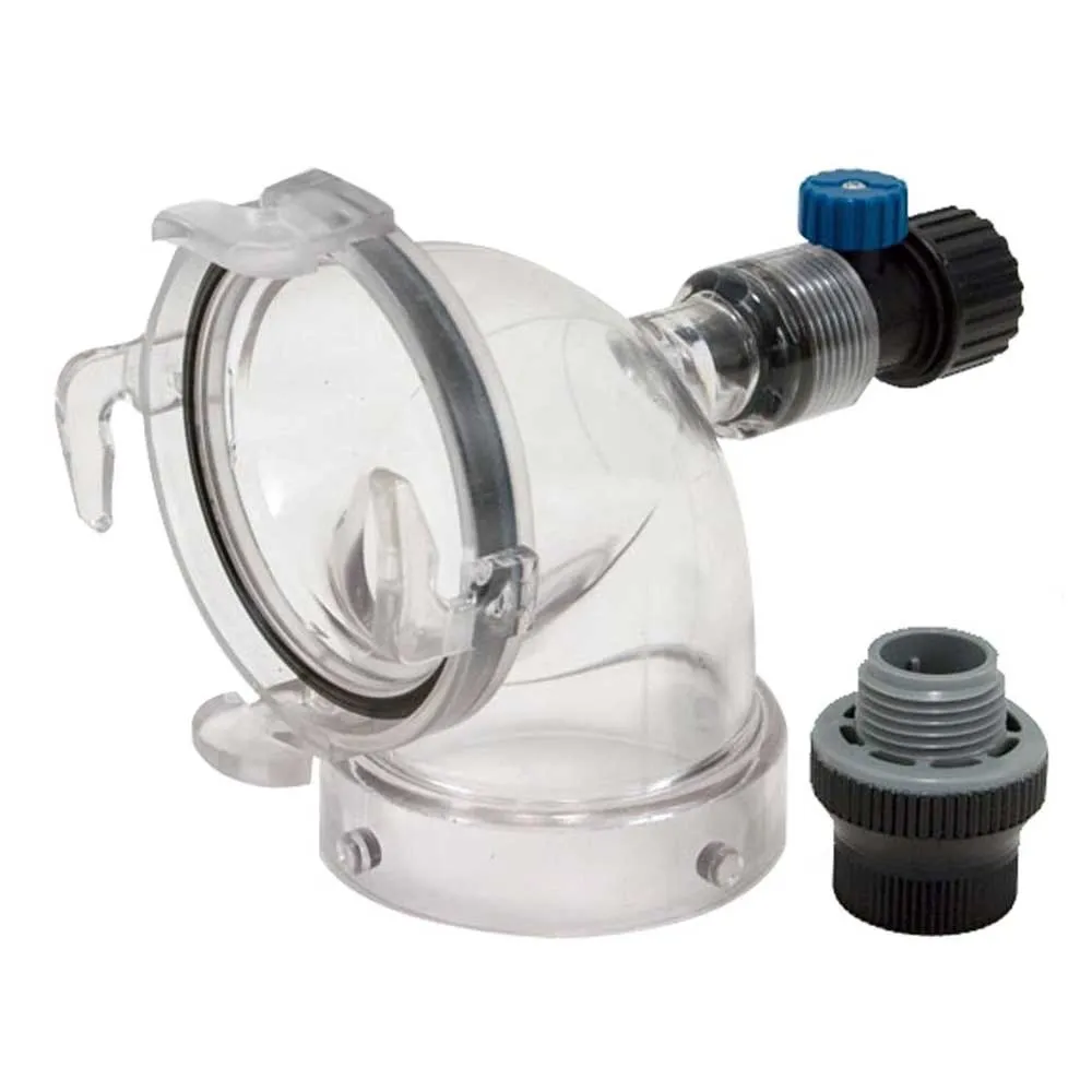 Valterra Hydroflush 90°-sanitäranschluss, Clear, One Size Valterra Hydroflush 90°-sanitäranschluss, Clear, One Size