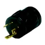 Valterra Mighty Cord 30a 3 Prong Male-30a Rv Female Generator-adapter-stecker, Black, One Size