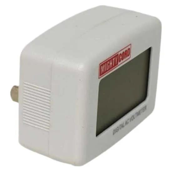 Valterra Mighty Cord Digitales Voltmeter, White, One Size Valterra Mighty Cord Digitales Voltmeter, White, One Size