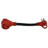 Valterra Mighty Cord Dogbone Standard Steckeradapter 30.48 Cm, Black / red, Stecker 15A/Mutter 30A