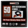 Valterra Mighty Cord Elektrisches Verlängerungskabel 15.24 M 50a, Black / red, One Size