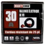 Valterra Mighty Cord Elektrisches Verlängerungskabel 7.62 M 30a, Black / red, One Size