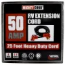 Valterra Mighty Cord Elektrisches Verlängerungskabel 7.62 M 50a, Black / red, One Size