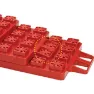 Valterra Staplernivellierer Mit Tasche 10 Einheiten, Red, One Size