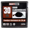 Valterra Stecker-netzkabel 7.62 M, Black, 30A