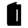 Valterra Wetterfeste Steckdosenabdeckung, Black, One Size