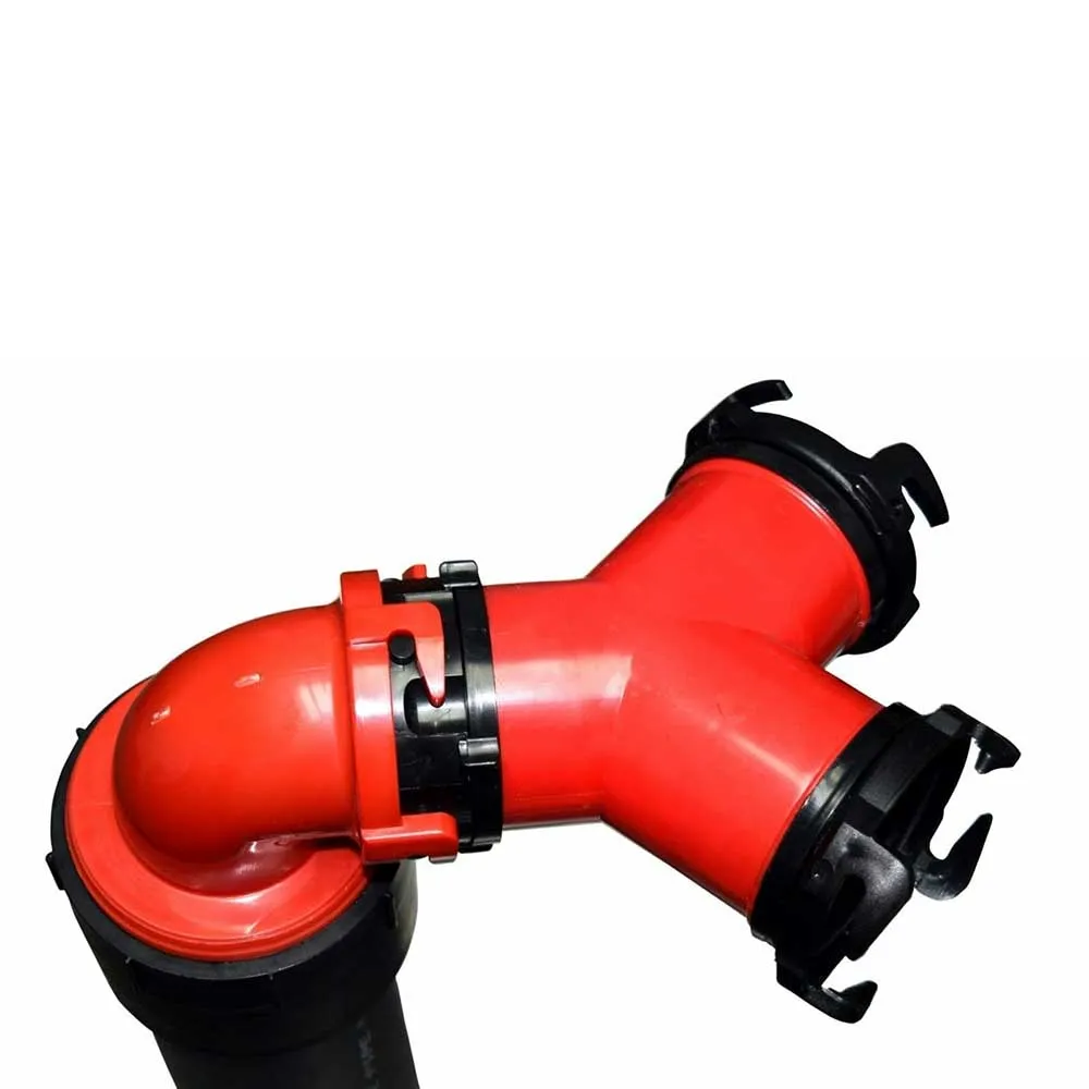 Valterra Wye-auslaufschlauchanschluss, Red / black, 76.20mm Valterra Wye-auslaufschlauchanschluss, Red / black, 76.20mm