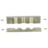 VAR Aluminium 2er-set Backen Für Achswelle Rp-01200, Silver, One Size