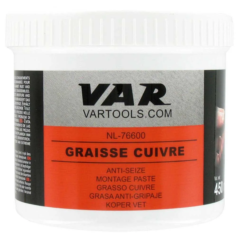 VAR Anti Seize 450ml Ersatzteil, Clear / black / orange, One Size VAR Anti Seize 450ml Ersatzteil, Clear / black / orange, One Size