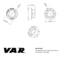 VAR Bafang M820/m510/m560 Tretlagerwerkzeug, Black, One Size