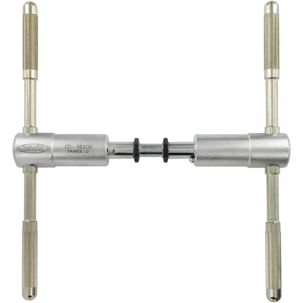 VAR Bottom Bracket Tapping Without Taps Werkzeug, Silver, One Size VAR Bottom Bracket Tapping Without Taps Werkzeug, Silver, One Size