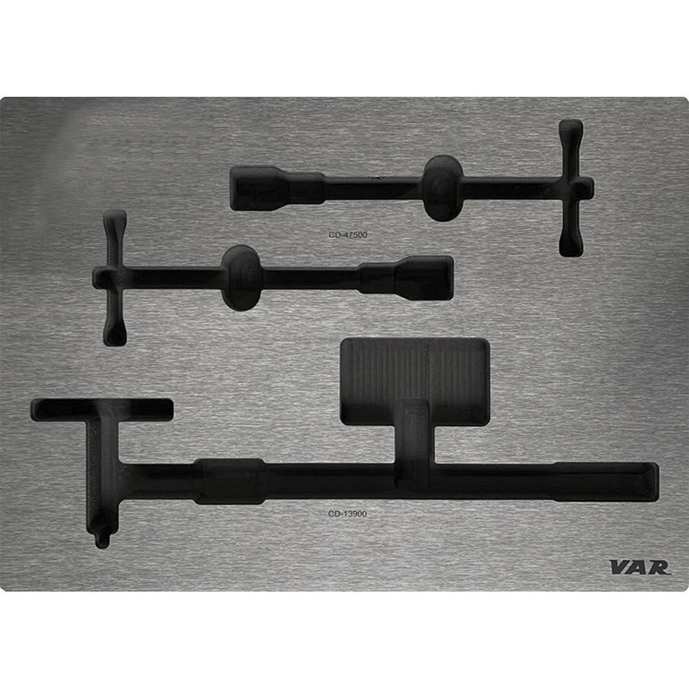 VAR Cd-13900 Werkzeugkasten, Silver, One Size