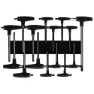 VAR Cl-18100-02/08/cl-18000-02/08 Tablett, Black, One Size