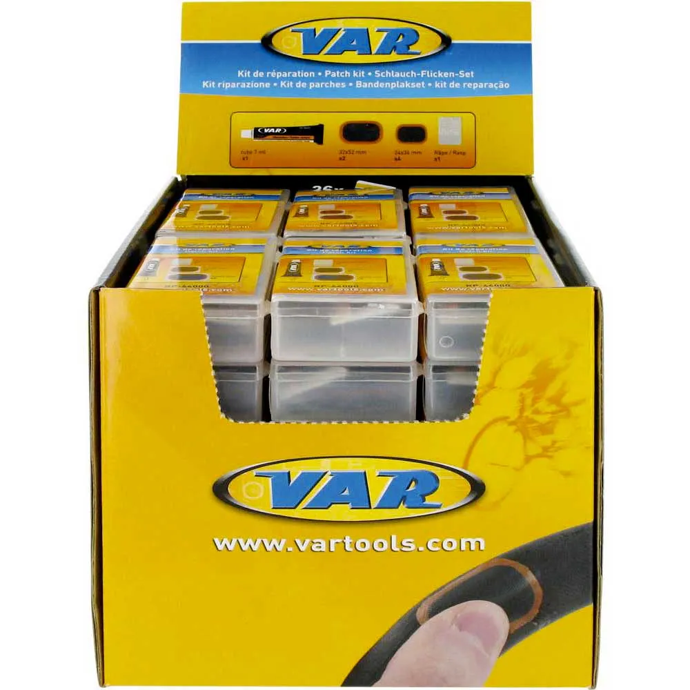 VAR Countertop Flickzeug 36 Einheiten, Black, One Size VAR Countertop Flickzeug 36 Einheiten, Black, One Size