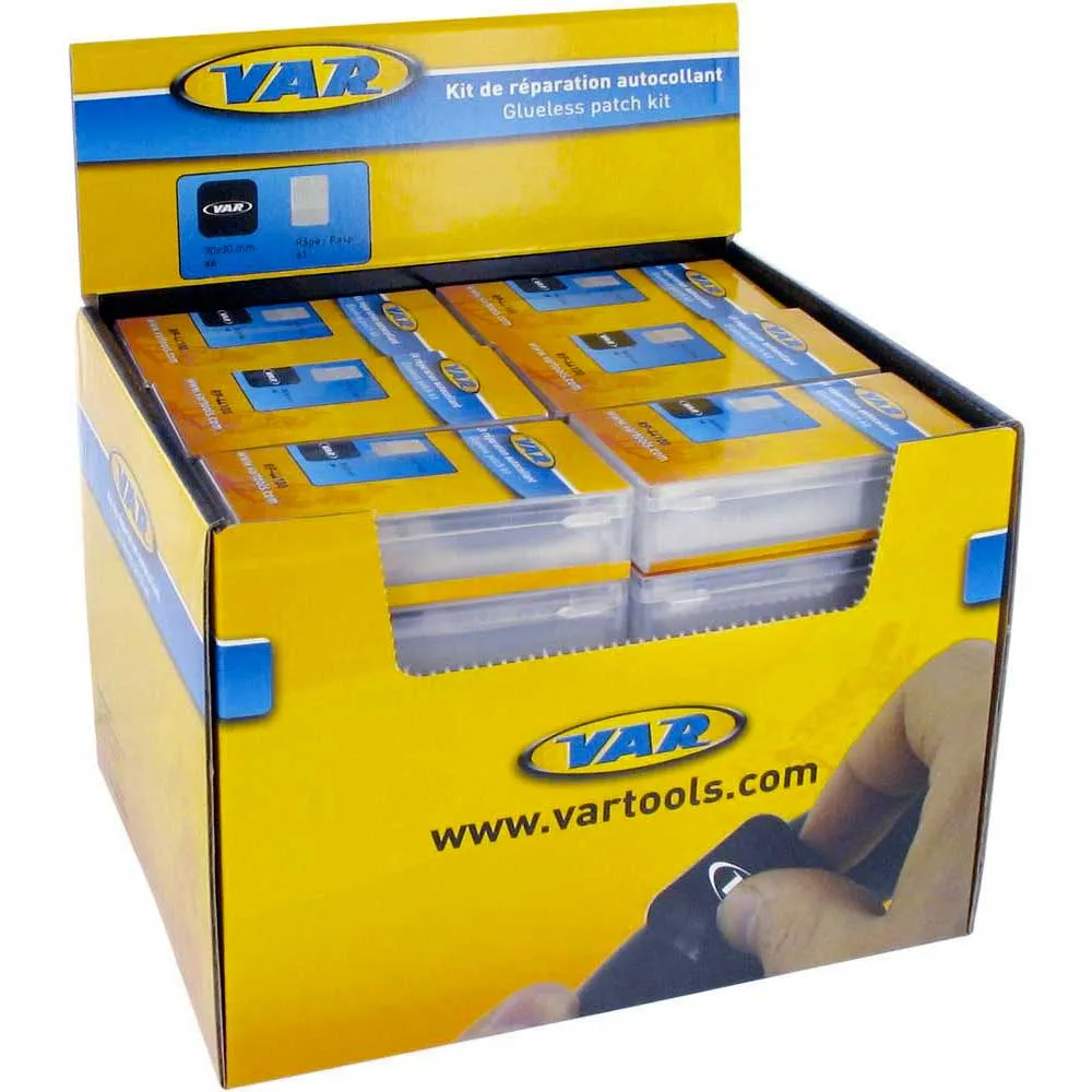 VAR Display Glues Less Flickzeug 36 Einheiten, Black, One Size VAR Display Glues Less Flickzeug 36 Einheiten, Black, One Size