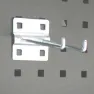 VAR Doppelte Lange Haken 10 Einheiten, Steel, One Size