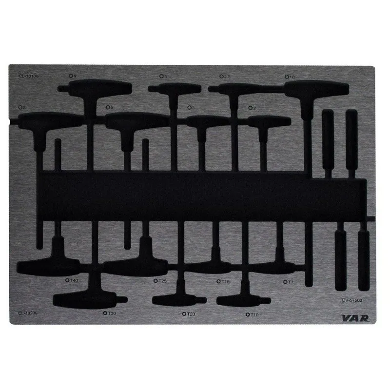 VAR Drawer 1 Tablett, Grey, One Size VAR Drawer 1 Tablett, Grey, One Size