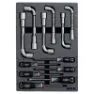 VAR Drawer 3 Tablett, Grey, One Size