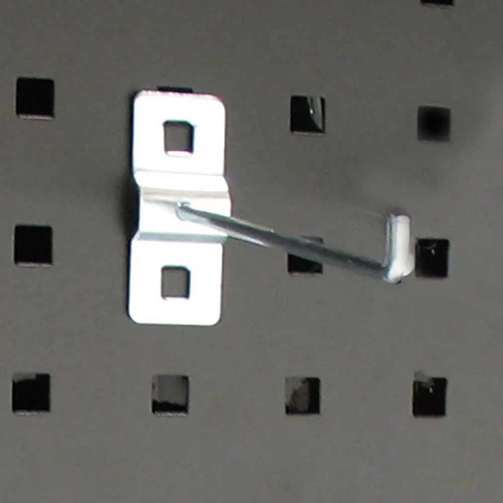 VAR Einfacher Langer Haken 10 Einheiten, Steel, One Size VAR Einfacher Langer Haken 10 Einheiten, Steel, One Size
