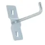 VAR Einfacher Langer Haken 10 Einheiten, Steel, One Size