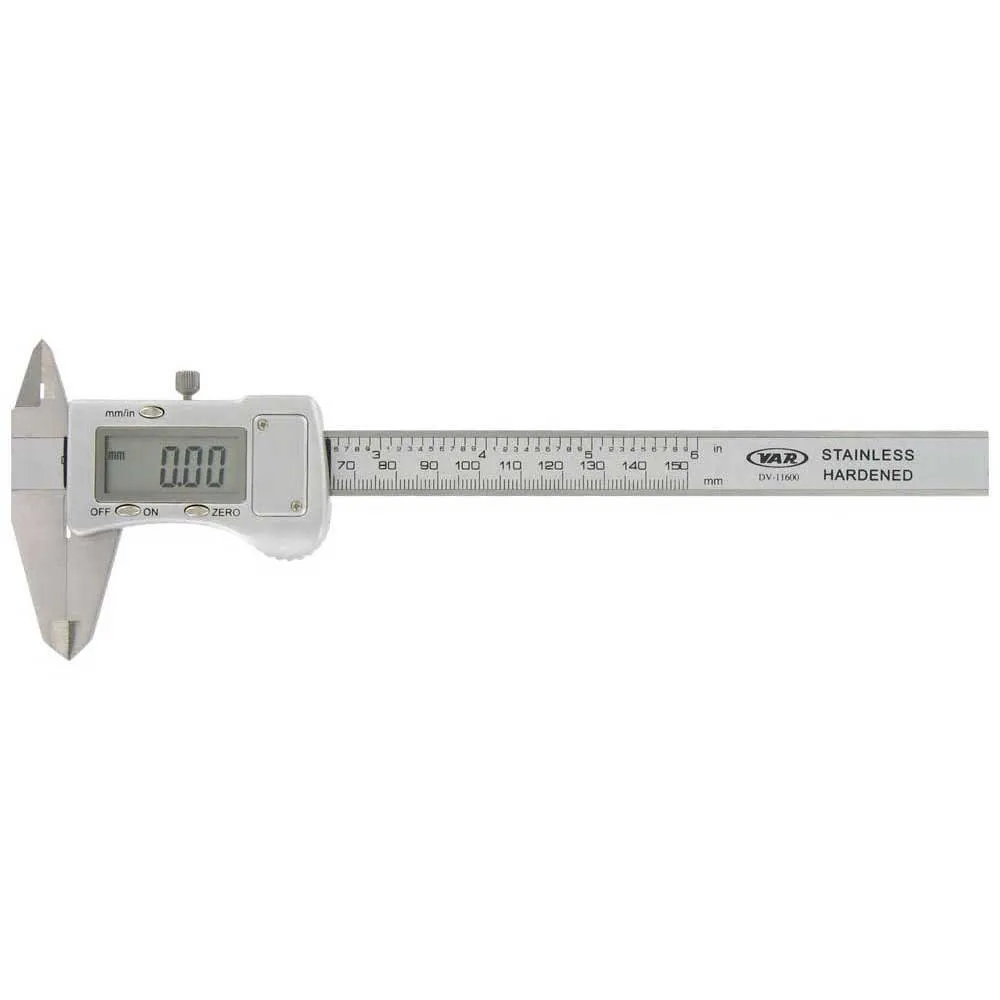 VAR Electric Digital Caliper 0-150 Mm Werkzeug, Silver, One Size VAR Electric Digital Caliper 0-150 Mm Werkzeug, Silver, One Size