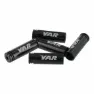 VAR Endstück für Fahrradkabel und Schaltungen (x4) Unisex, schwarz, TU