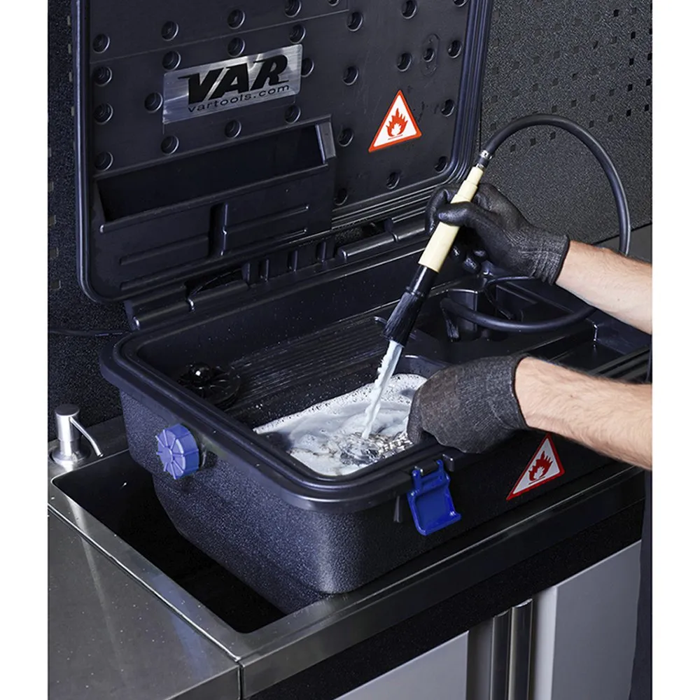 VAR Kompakte Teilereinigungsanlage 15l, Black, One Size VAR Kompakte Teilereinigungsanlage 15l, Black, One Size