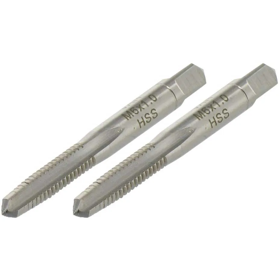 VAR Male Frame Taps M6x1.0 2 Units Werkzeug, Silver, One Size VAR Male Frame Taps M6x1.0 2 Units Werkzeug, Silver, One Size