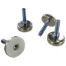 VAR Mo-52071 4 Höhenverstellbares Bein-set, Silver, One Size