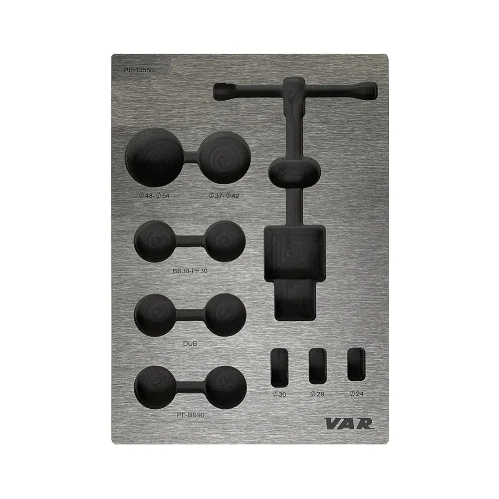 VAR Pe-13550 Werkzeugkasten, Silver, One Size VAR Pe-13550 Werkzeugkasten, Silver, One Size