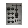 VAR Pe-13550 Werkzeugkasten, Silver, One Size