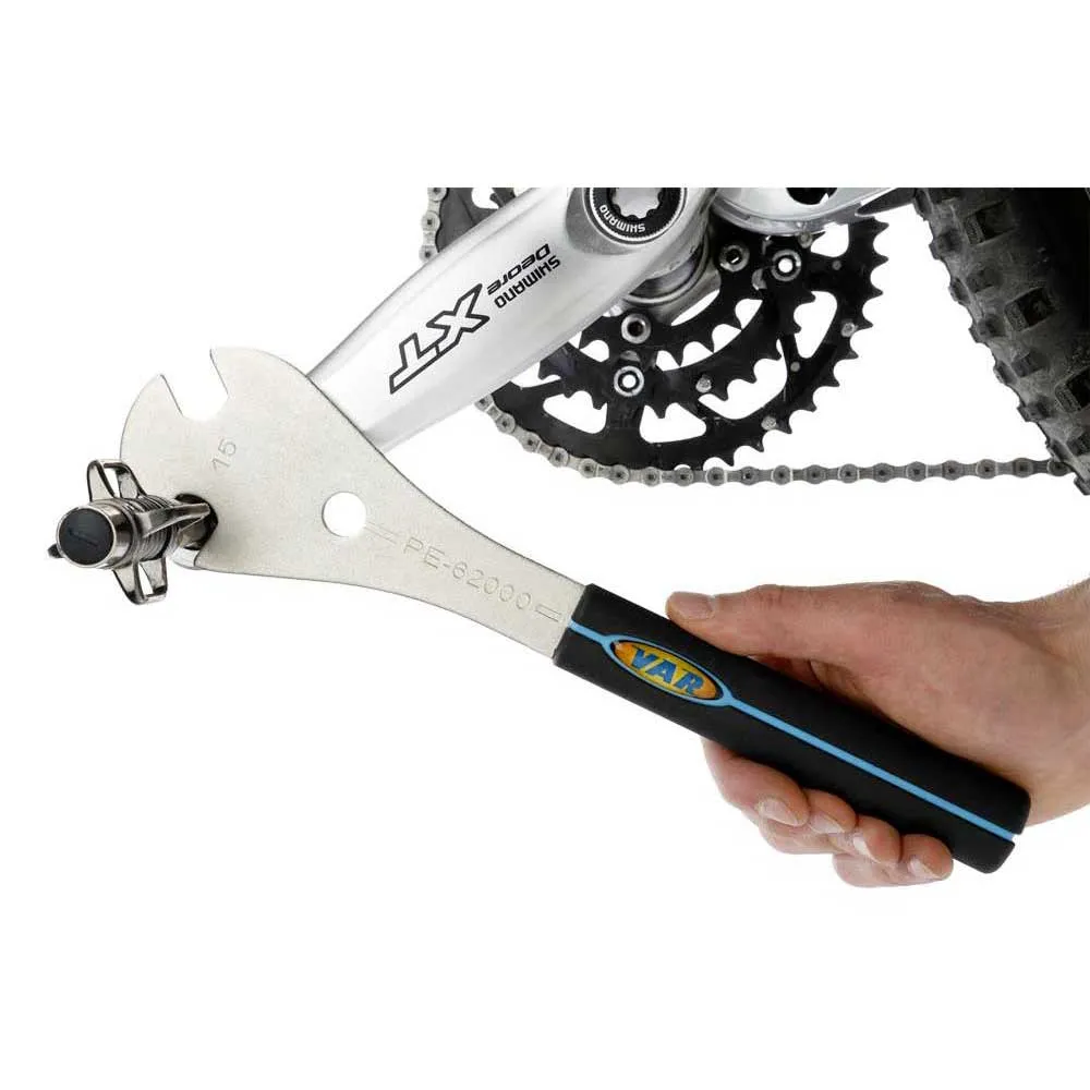 VAR Premium Pedal Wrench Pedalschlüssel, Silver / black, One Size VAR Premium Pedal Wrench Pedalschlüssel, Silver / black, One Size