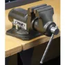 VAR Professional Bench Vise 125 Mm Werkbank, Black, One Size