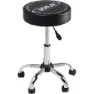 VAR Rolling Hocker, Black, 49-63cm