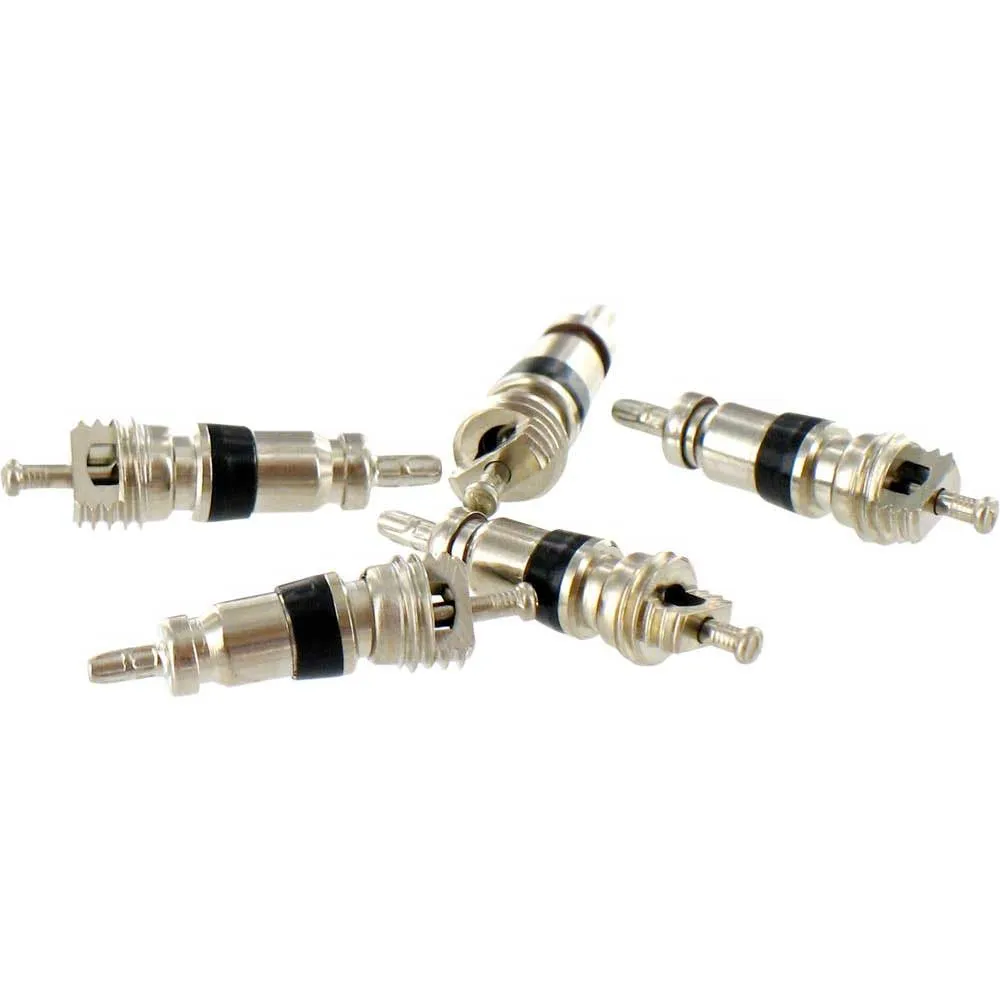 VAR Schrader Ventilkern 50 Einheiten, Silver, One Size