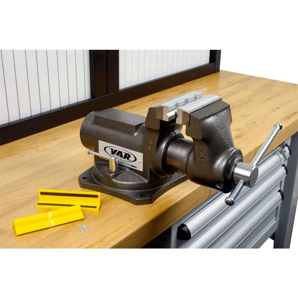 VAR Set Of 2 Aluminium Jaws For Bench Vise Werkbank VAR Set Of 2 Aluminium Jaws For Bench Vise Werkbank