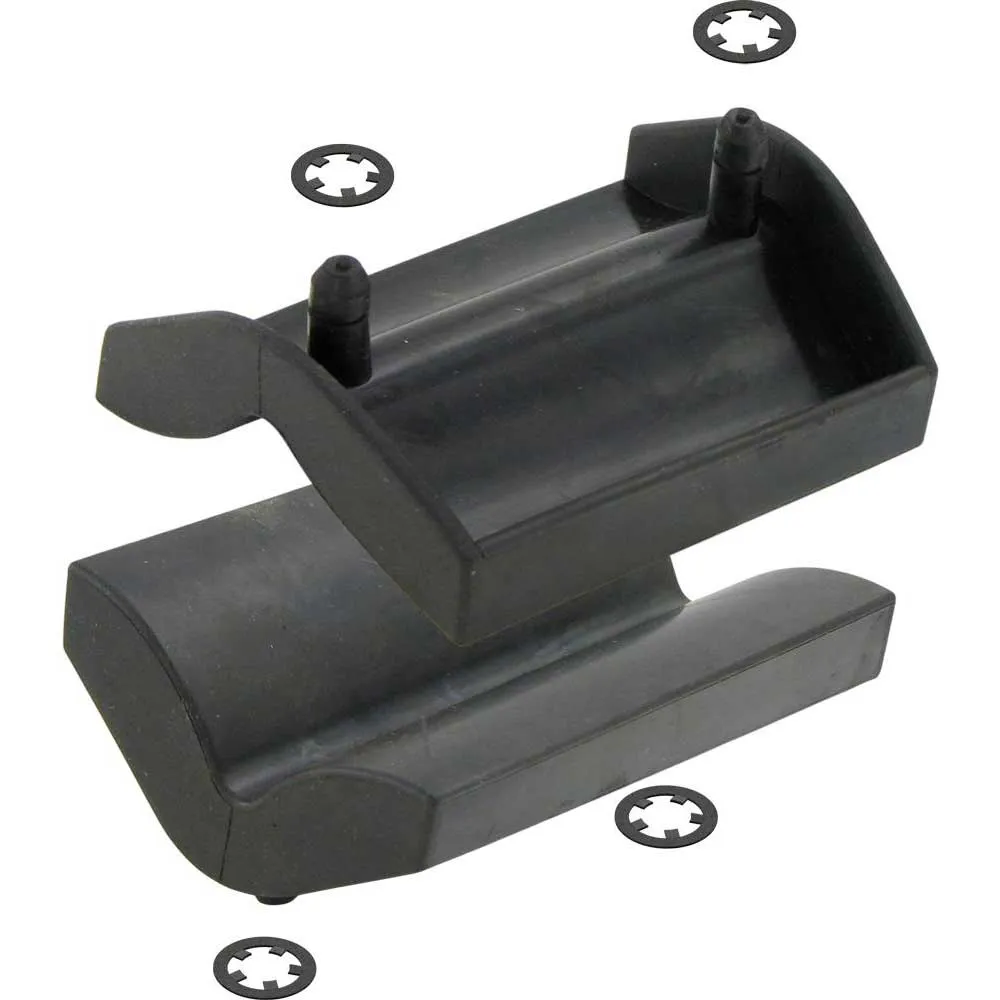 VAR Set Of 2 Rubber Clamp Covers Werkzeug, Black, One Size VAR Set Of 2 Rubber Clamp Covers Werkzeug, Black, One Size