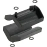 VAR Set Of 2 Rubber Clamp Covers Werkzeug, Black, One Size