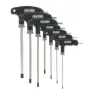 VAR Set Of 7 P Handled Hex Wrenches Werkzeug, Black / silver, One Size