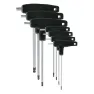VAR Set Of 7 P Handled Hex Wrenches With Ball Ends Werkzeug, Black / silver, One Size