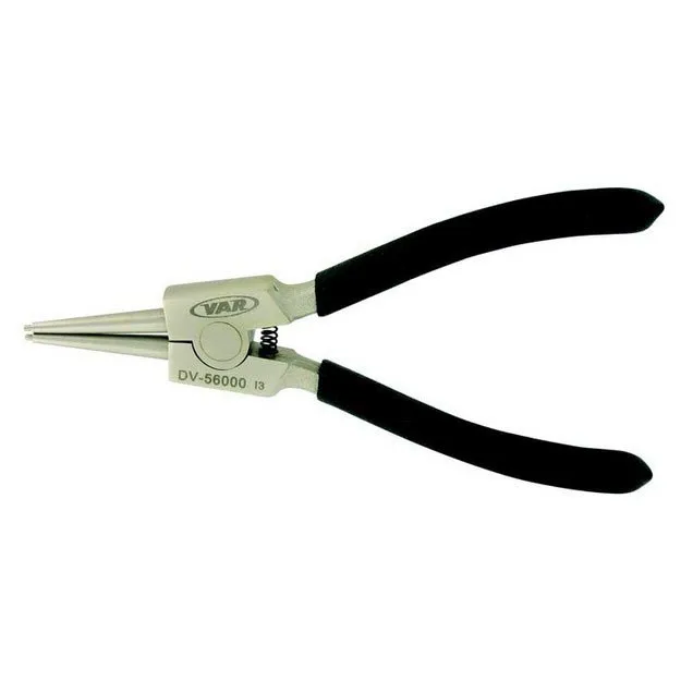 VAR Straight Pliers For External Circlips Werkzeug, Black / silver, One Size VAR Straight Pliers For External Circlips Werkzeug, Black / silver, One Size