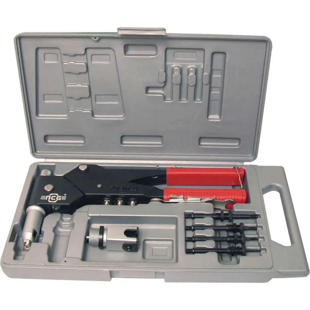 VAR Swivel Head Hand Riveter Werkzeug, Grey, One Size VAR Swivel Head Hand Riveter Werkzeug, Grey, One Size