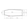 Vaude Allround Chapel Xt 2p Schützender Fußabdruck, Bark, One Size