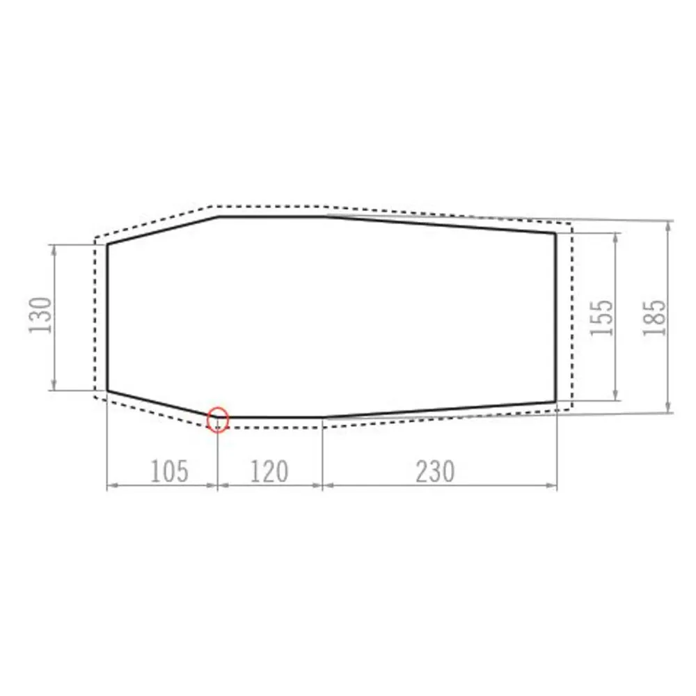 Vaude Allround Chapel Xt 3p Schützender Fußabdruck, Bark, One Size Vaude Allround Chapel Xt 3p Schützender Fußabdruck, Bark, One Size