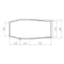 Vaude Allround Chapel Xt 3p Schützender Fußabdruck, Bark, One Size