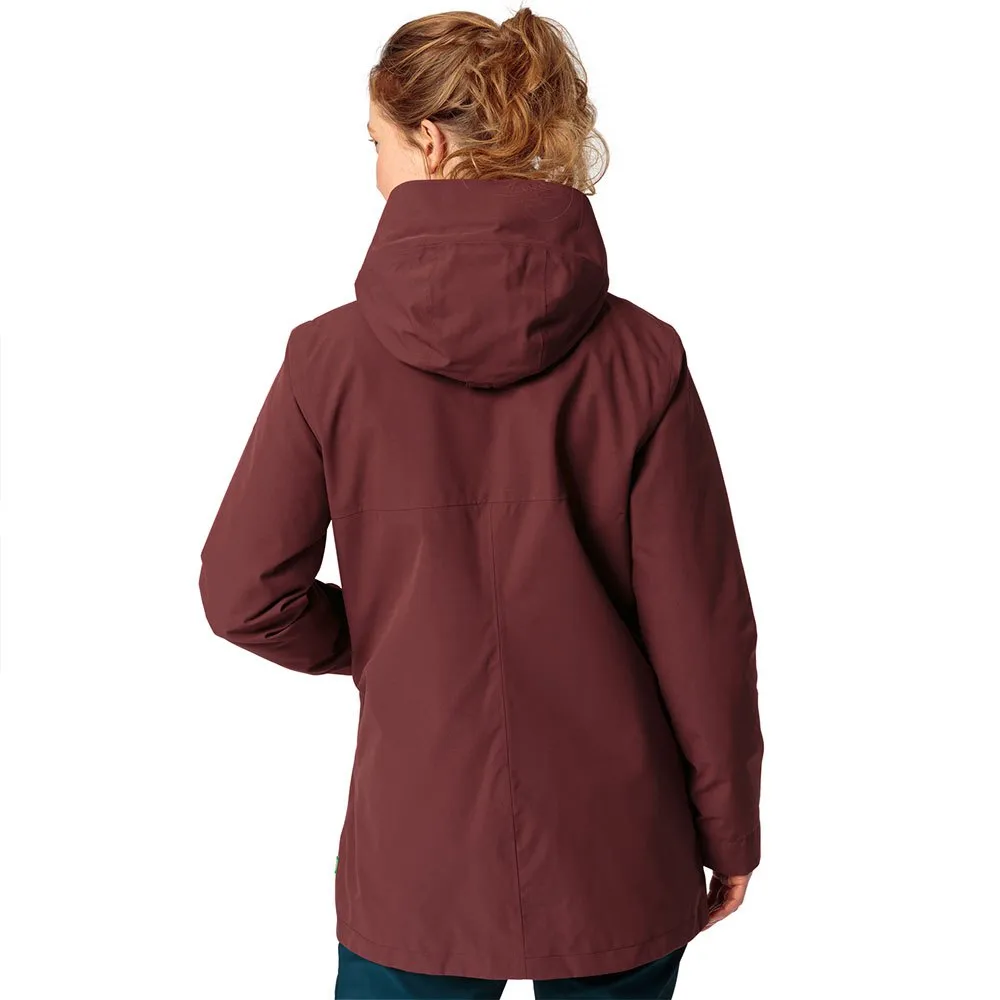 Vaude Coreway 3 In 1 Parka Refurbished, Dark cherry