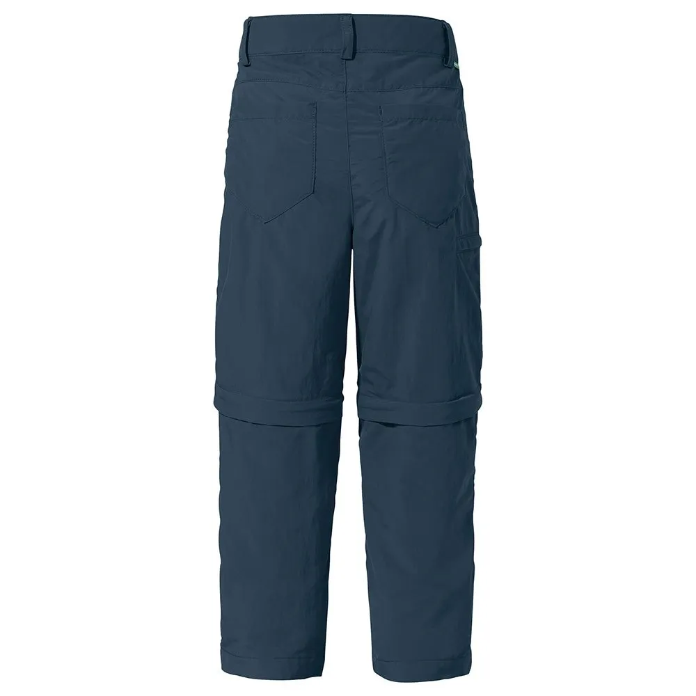 Vaude Detective Antimos Hosen, Dark sea uni, 122-128cm